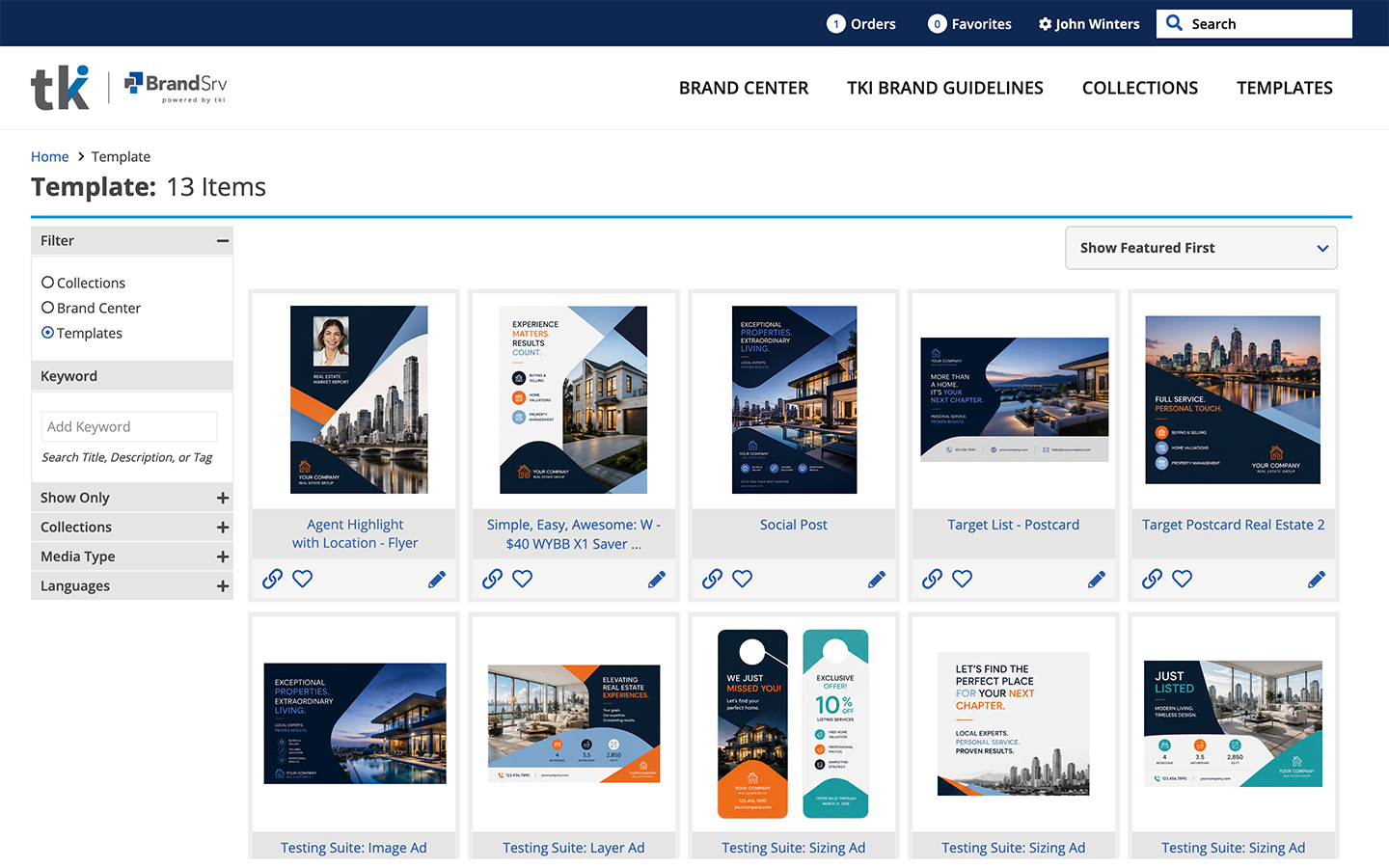 BrandSrv platform